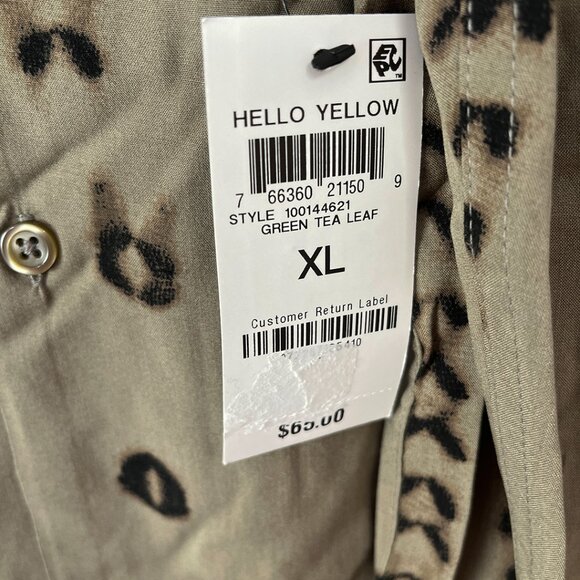 Men’s Rayon Abstract Print Camp Shirt INC International Concepts XL - Picture 9 of 13